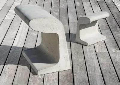 Borne béton